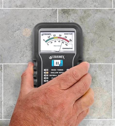 using tramex moisture meter on tile|tramex website.